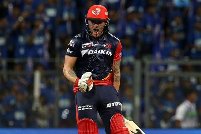 Jason Roy playing for DC in IPL