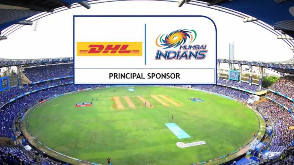 DHL is another principal Mumbai Indians Sponsor List 2024