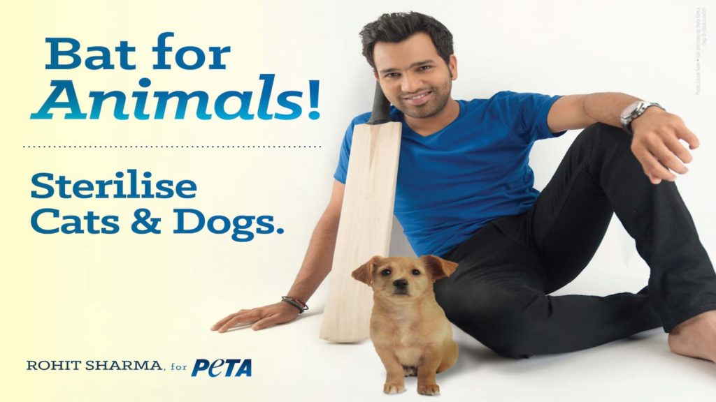 Rohit Sharma PETA