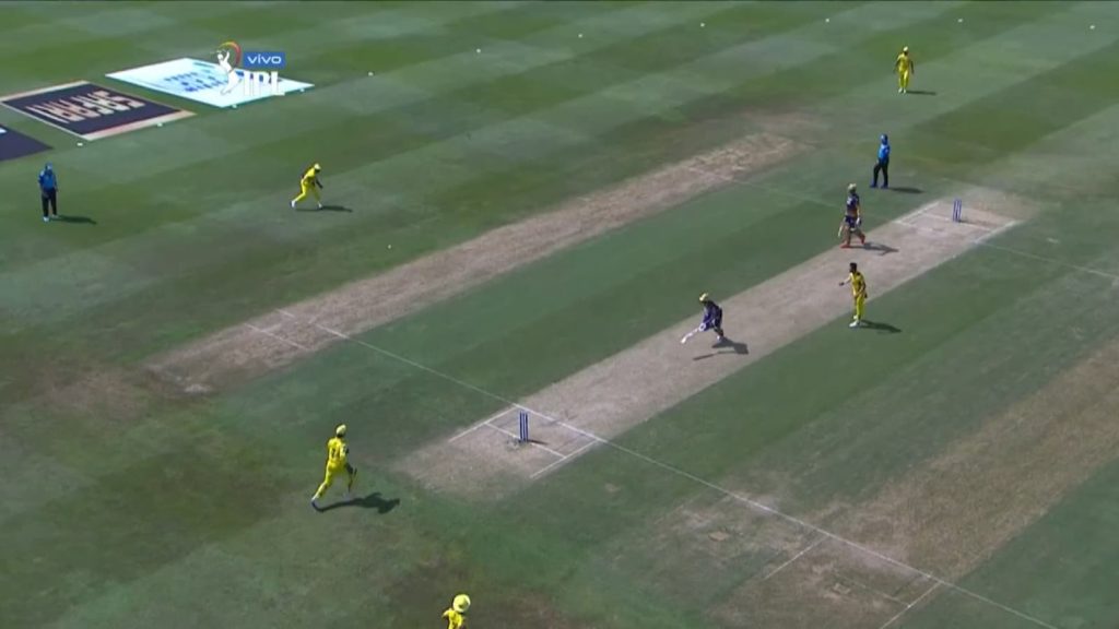 Fielding placement during IPL T20.