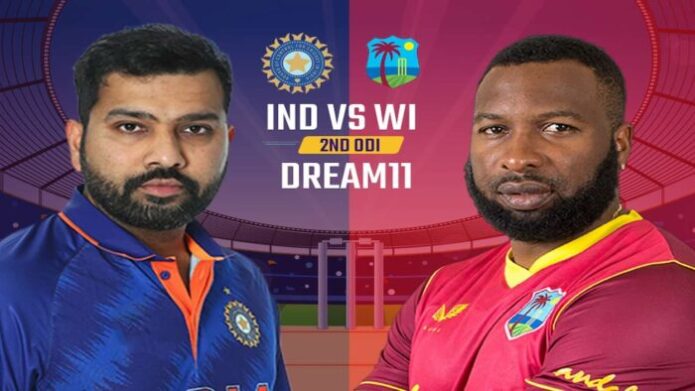 India Vs West Indies 2nd ODI