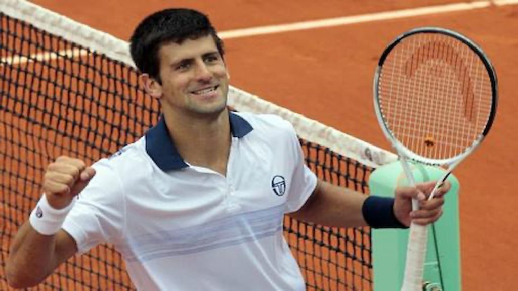 Djokovic at French Open 2010