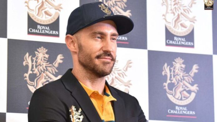 Faf Du Plessis roped in as the new RCB skipper