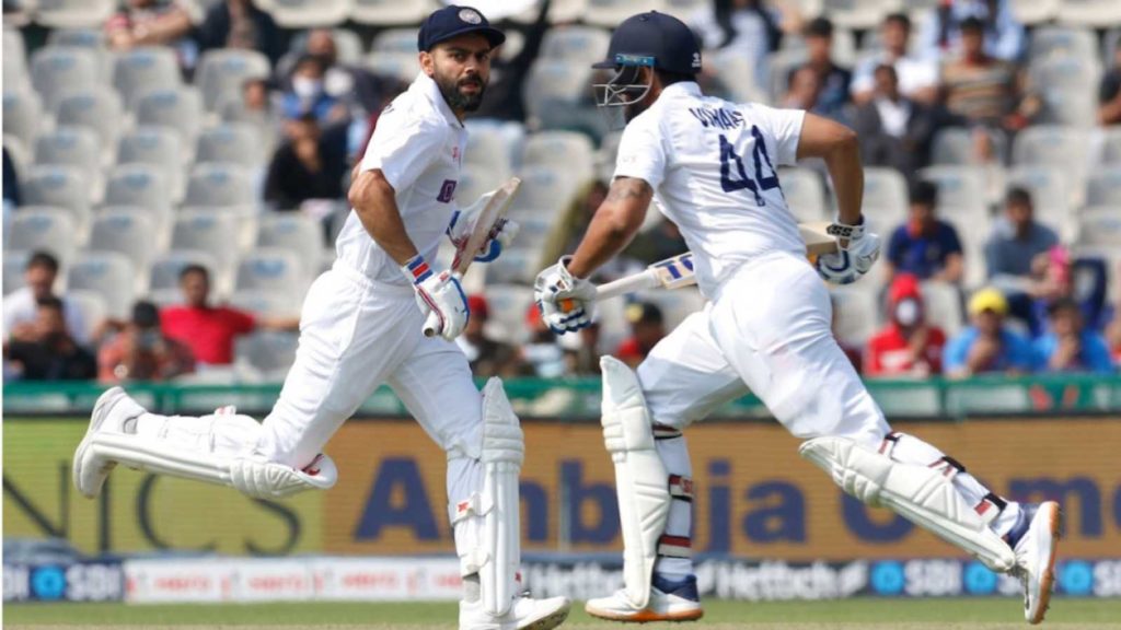 Hanuma Vihari Virat Kohli - India vs Sri Lanka 1st Test Day 1