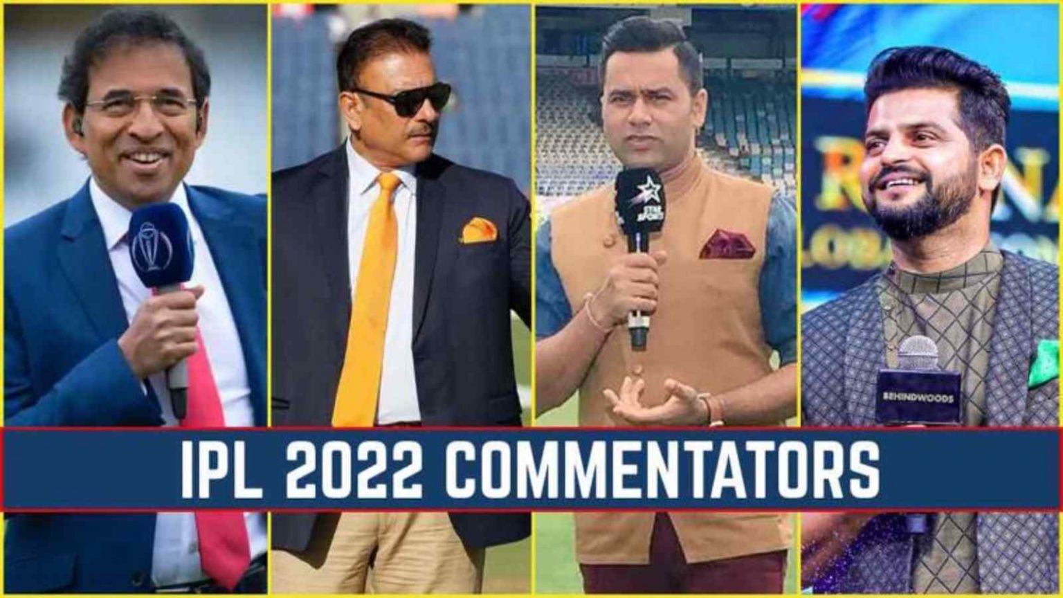 IPL 2022 Commentators List Of All Commentators For The Tournament