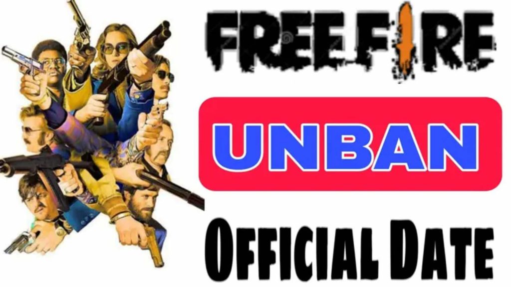 free fire unban date and time in india