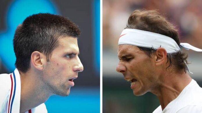 Novak Djokovic vs Rafael Nadal Career Head To Head