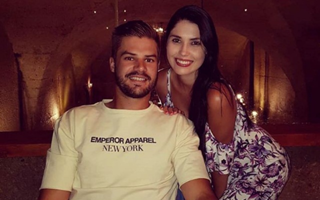 Aiden Markram and his girlfriend. Wife and girlfriends if sunrisers hyderabad cricketers.