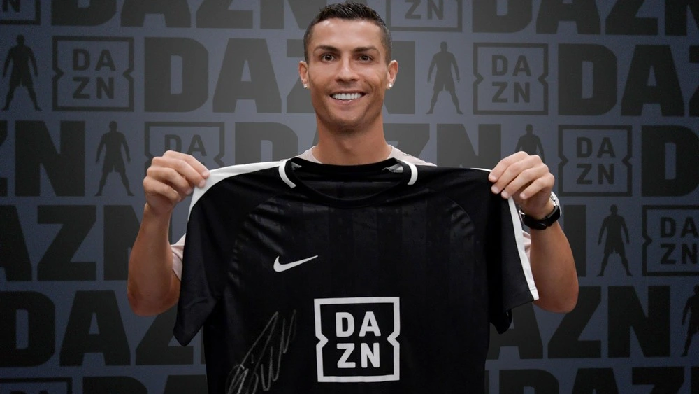 Cristiano Ronaldo Sponsors 2024-DAZN