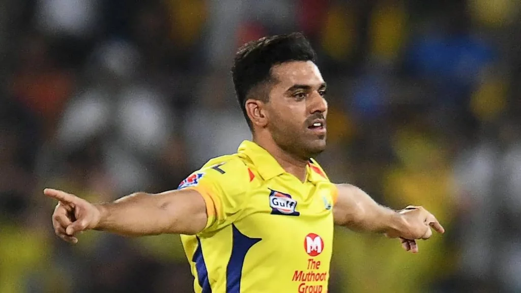 Deepak Chahar Has Been Ruled Out Of IPL 2022