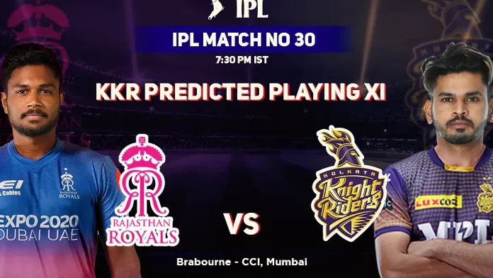 IPL 2022: RR vs KKR Playing 11 announced for Match no. 30