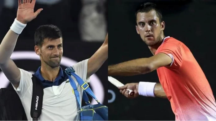 Novak Djokovic vs Laslo Djere