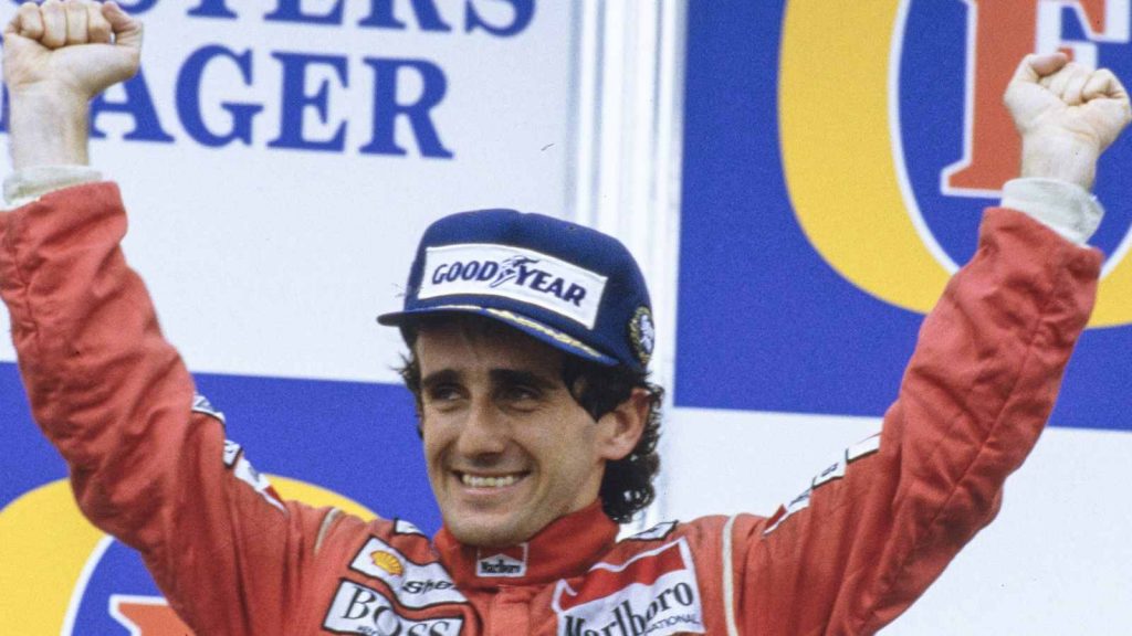 alain prost is a 4 time champion