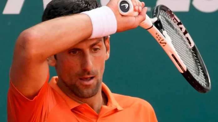 Novak Djokovic shows signs of being physically weak after the finals in Serbia Open