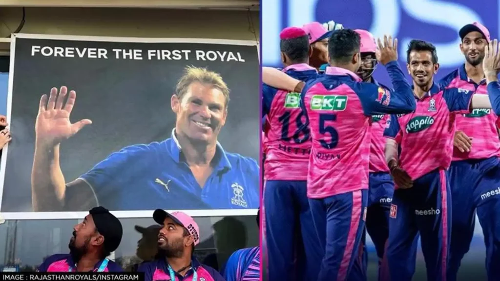 RR to wear special jersey against Mumbai Indians to honour their first captain Shane Warne