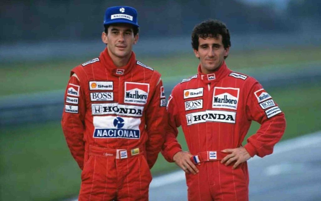 ayrto senna and alain prost drove the most dominant car in formula 1 history