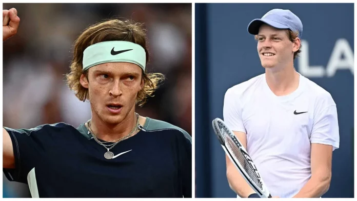 Andrey Rublev vs Jannik Sinner Prediction, Head-to-head, Preview, Betting Tips and Live Stream – French Open 2022 World No. 7 Andrey Rublev will take on Italian Sinner in the Fourth Round of the French Open 2022 on Sunday, May 29. In this article, we are going to discuss Andrey Rublev vs Jannik Sinner Prediction along with Head-to-head, Preview, Betting Tips and Live Stream. World Number 7 Andrey Rublev hasn’t been in his best form till now in the French Open. Rublev struggled against Garin in his third round match beating him in 4 sets. He beat Delbonis and Kwon in 4 sets in the Second Round and First Round respectively. World number 11 Jannik Sinner started his French Open campaign in impressive manner beating 14th seed Shapovalov in straight sets. Sinner beat Gaston and Laaksonen in the third round and the second round respectively. Sinner came into the French Open as the runner up of the Lyon Open. Andrey Rublev vs Jannik Sinner Match Details • Tournament: French Open (Roland Garros) • Date: 29 May 2022 • Venue: Stade Roland Garros, Paris, France • Surface: Clay • Round: Fourth Round • Category: Men’s Singles • Prize Money: € 34,367,215 Andrey Rublev vs Jannik Sinner Head-to-Head Records to date This will be the 4th match between the two players. Sinner leads the head to head 2-1. Andrey Rublev vs Jannik Sinner Prediction: Who will win this match? This will be the most interesting match of the French Open 2022 so far. Sinner can come out on top. Prediction: Jannik Sinner to win in five sets. Betting Tips: Sinner to win at 1.5 odds Andrey Rublev Last 3 performances 1. French Open: Third Round– beat Garin 6-4, 3-6, 6-2, 7-6 2. French Open: Second Round– beat Delbonis 6-3, 3-6, 6-2, 6-3 3. French Open: First Round– beat beat Kwon 6-7, 6-3, 6-2, 6-4 Jannik Sinner Last 3 performances 1. French Open: Third Round– beat McDonald 6-3, 7-6, 6-3 2. French Open: Second Round– beat Baena 3-6, 6-4, 6-4, 6-3 3. French Open: First Round– beat Denis Fratangelo 6-3, 6-2, 6-3 Andrey Rublev vs Jannik Sinner Broadcast and Live Stream Details USA: Tennis Channel Australia: Nine Network Europe: Eurosport India: Sony Ten 3 Southeast-Western Asia: beIN Sports