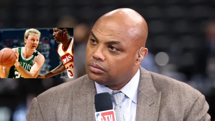Charles Barkley claims he is a better two-way player than Larry Bird and mentions Jordan and Duncan as well.