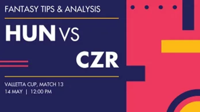 HUN vs CZR Dream11 Captain & Vice-Captain, Match Prediction, Fantasy Cricket Tips, Playing XI, Pitch report and other updates