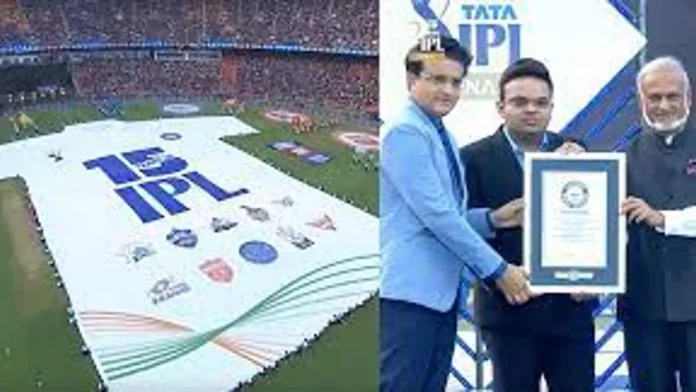 IPL 2022 Final: BCCI creates Guinness World record for largest Cricket Jersey