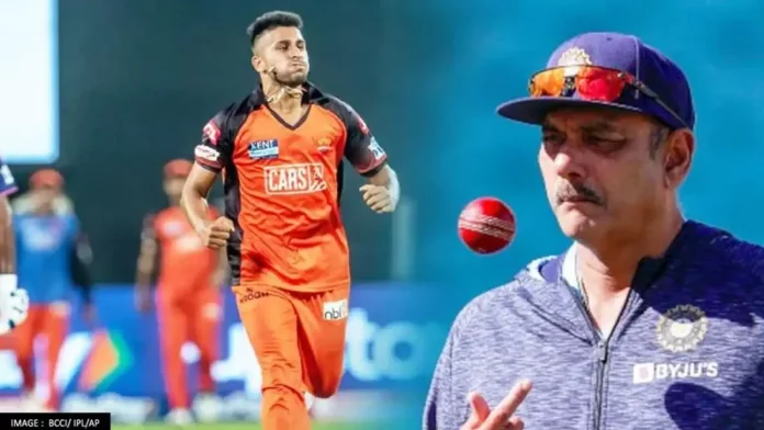 Ravi Shastri requested BCCI to give Central Contract to Umran Malik 