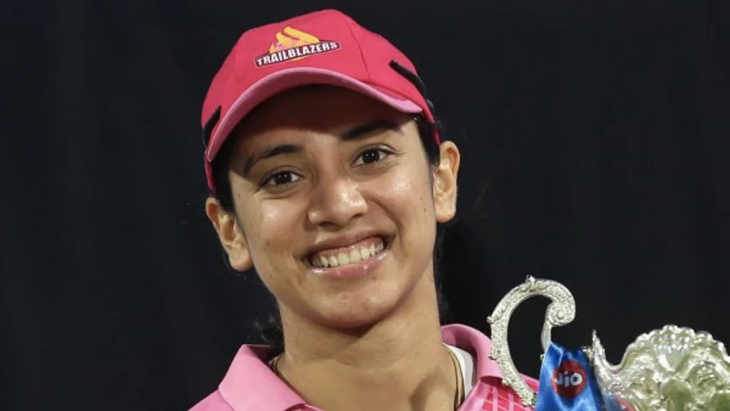 Smriti Mandhana led Trailblazers to their second Women's T20 Challenge title in 2020.