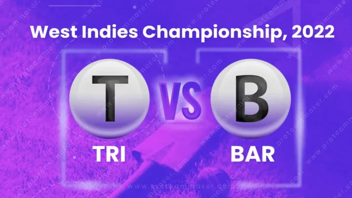 TRI vs BAR Dream11 Prediction, Captain & Vice-Captain, Fantasy Cricket Tips, Playing XI, Pitch report, Weather and other updates