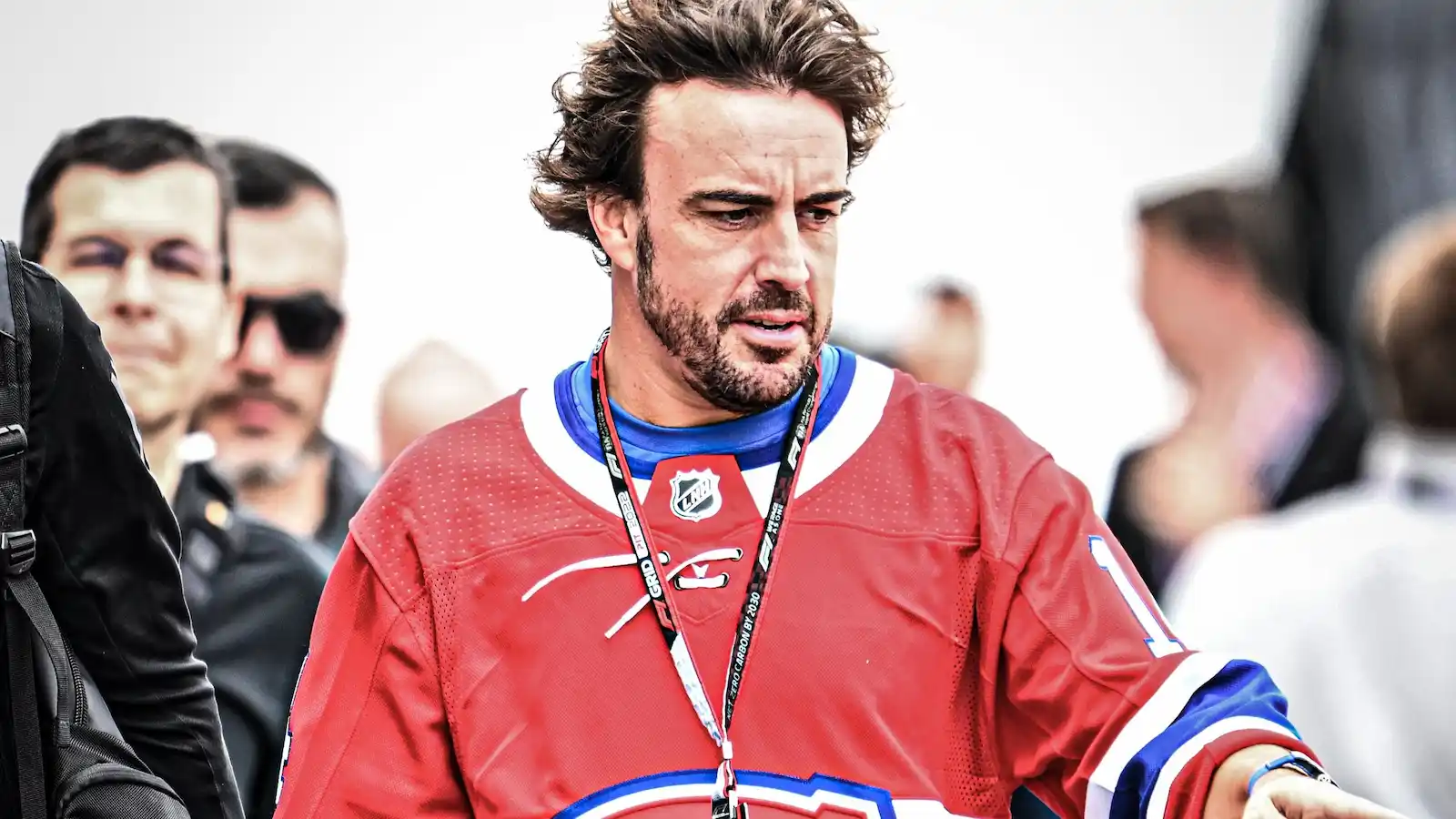Alonso Spotted in Montreal Canadiens Jersey