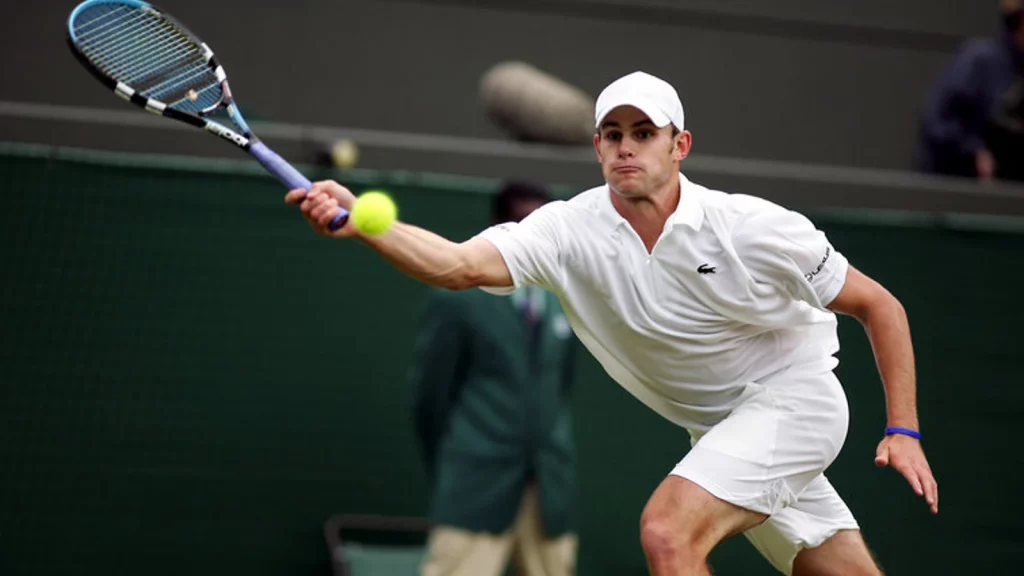 Andy Roddick in Wimbledon