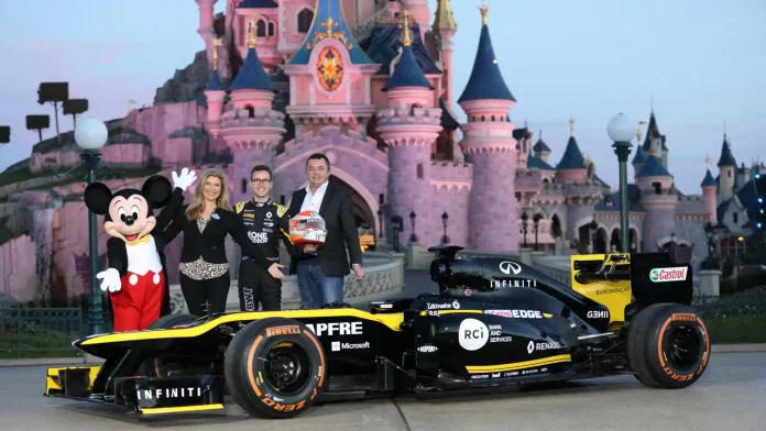 Formula 1 Grand Prix de France, in partnership with Renault F1 Team, launched its roadshow tour at Disneyland Paris