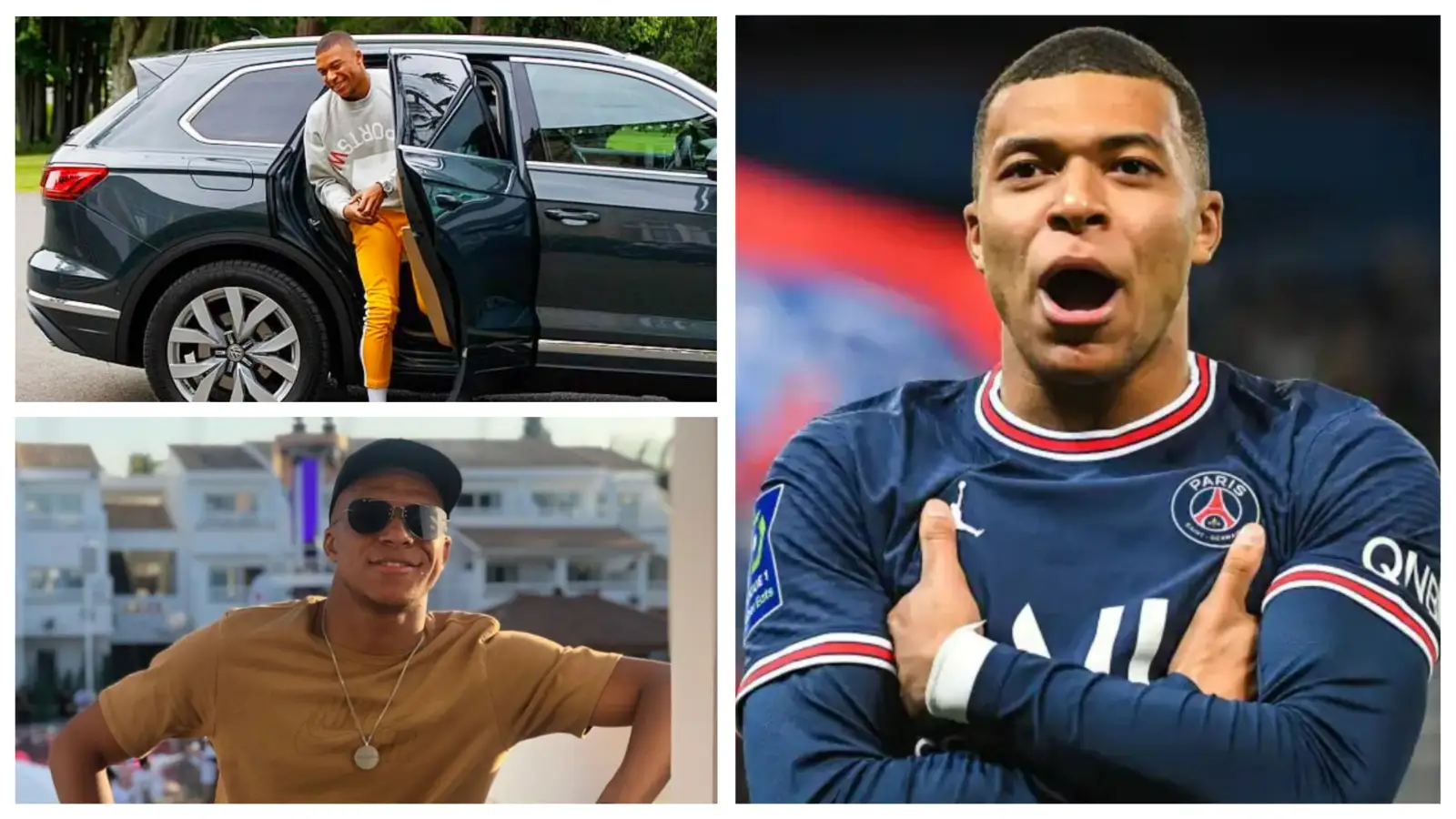 Mbappe cars and house