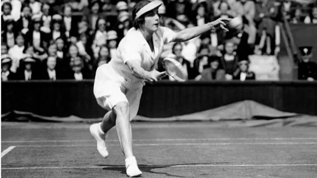 Helen Wills in Wimbledon 