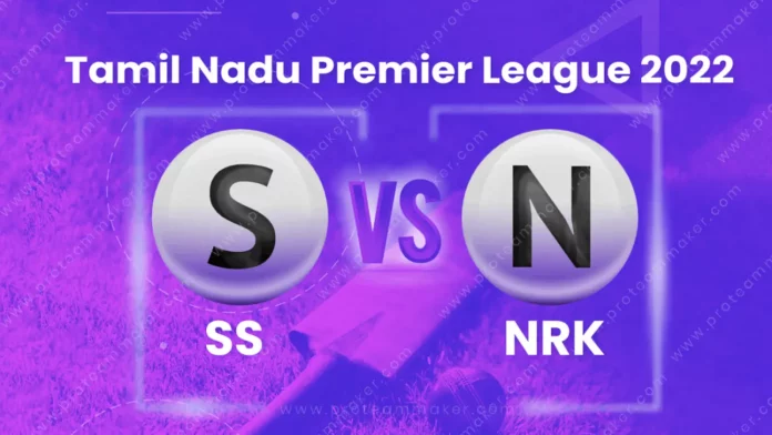 SS vs NRK Dream 11 Prediction, Captain & Vice-Captain, Fantasy Cricket Tips, Playing XI, Pitch report, Weather and other updates- Shriram TNPL 2022