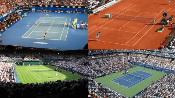 Types of Tennis Court: What are the different types of courts in Tennis