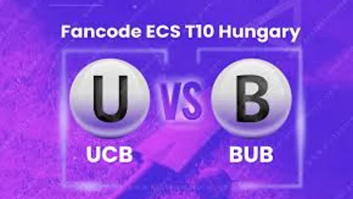 UCB vs BUB Dream11 Prediction, Captain & Vice-Captain, Fantasy Cricket Tips, Playing XI, Pitch report and other updates- FanCode ECS T10 – Hungary 2022