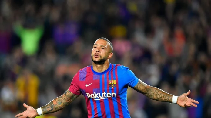 Barcelona to sell Depay to Spurs for 20 Million Euros, reports.