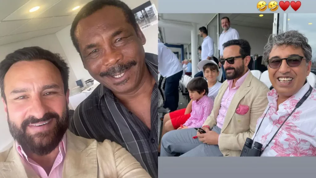 England vs India: Viral Pic Of MS Dhoni With Saif Ali Khan And West Indies Legend From 1st ODI Kareena Kapoor Shares some pics
