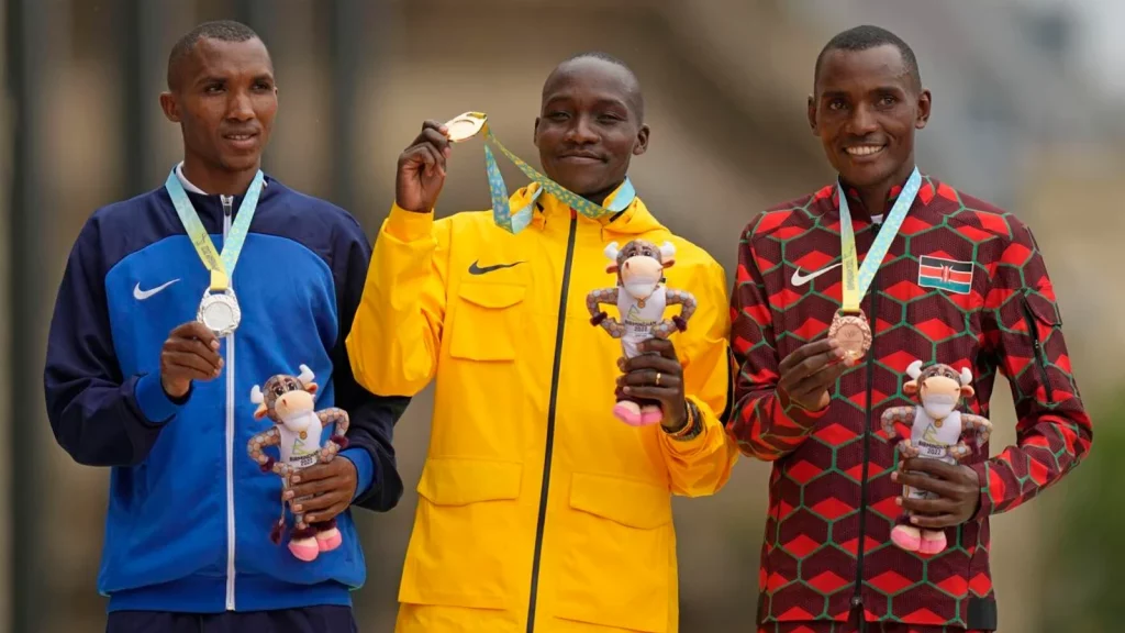 Victor Kiplangat wins first-ever Gold in Men's Marathon for Uganda
