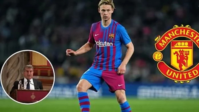 Frenkie De Jong move to Manchester United still not confirmed; Held up in Barcelona by salary issues