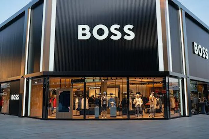Hugo Boss store in Homebush, Australia