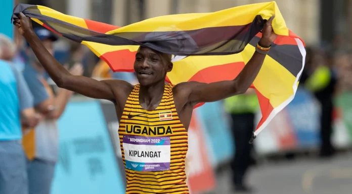 Victor Kiplangat won the first-ever gold for Uganda in Commonwealth Games 2022.