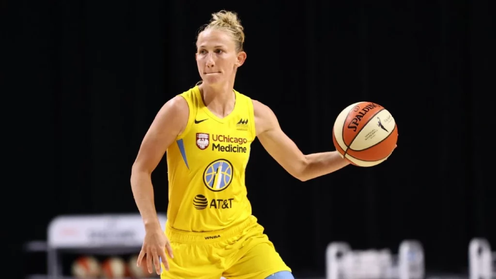 Courtney Vandersloot during a game.