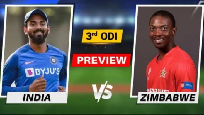 Ind vs Zim 3rd ODI preview
