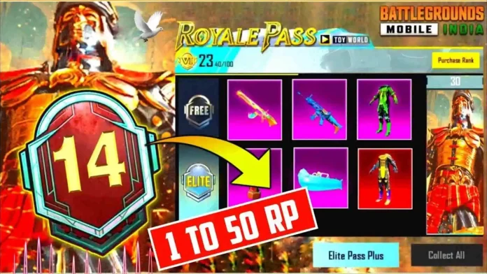 Players Can Now Purchase M14 Royale Pass In BGMI