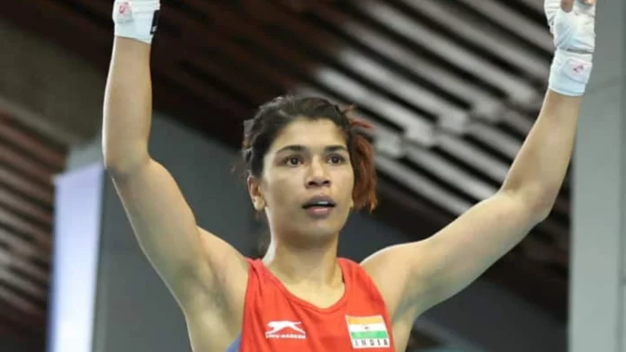Boxer Nikhat Zareen wins gold at the Commonwealth Games 2022