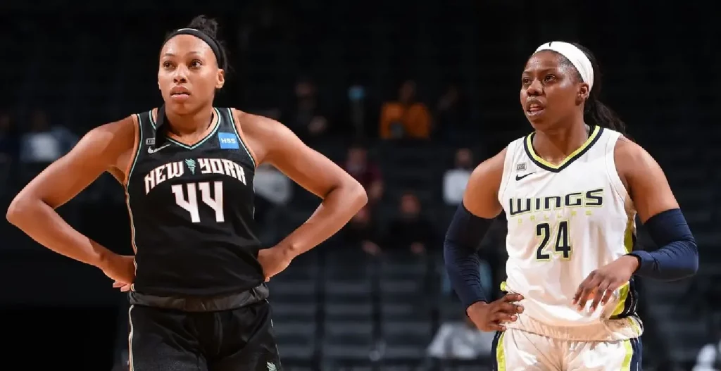 New York Liberty and Dallas Wings previously this season.