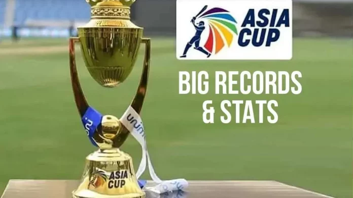 Most Runs and Wickets in Asia cup