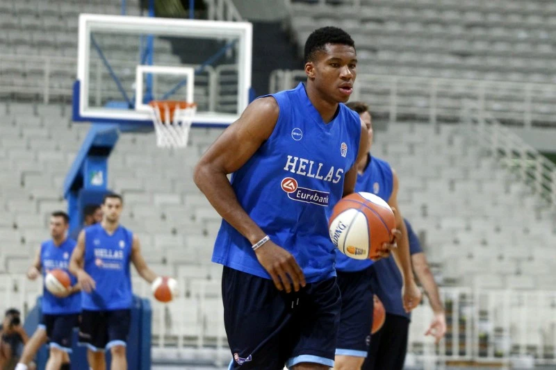 EuroBasket features players like Giannis and Luka Doncic.