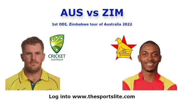 AUS vs ZIM Dream11 Prediction, Captain & Vice-Captain, Fantasy Cricket Tips, Playing XI, Pitch report, Weather and other updates