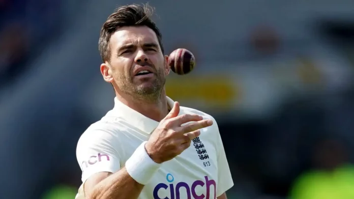 James Anderson becomes the first player to play 100 Tests in England